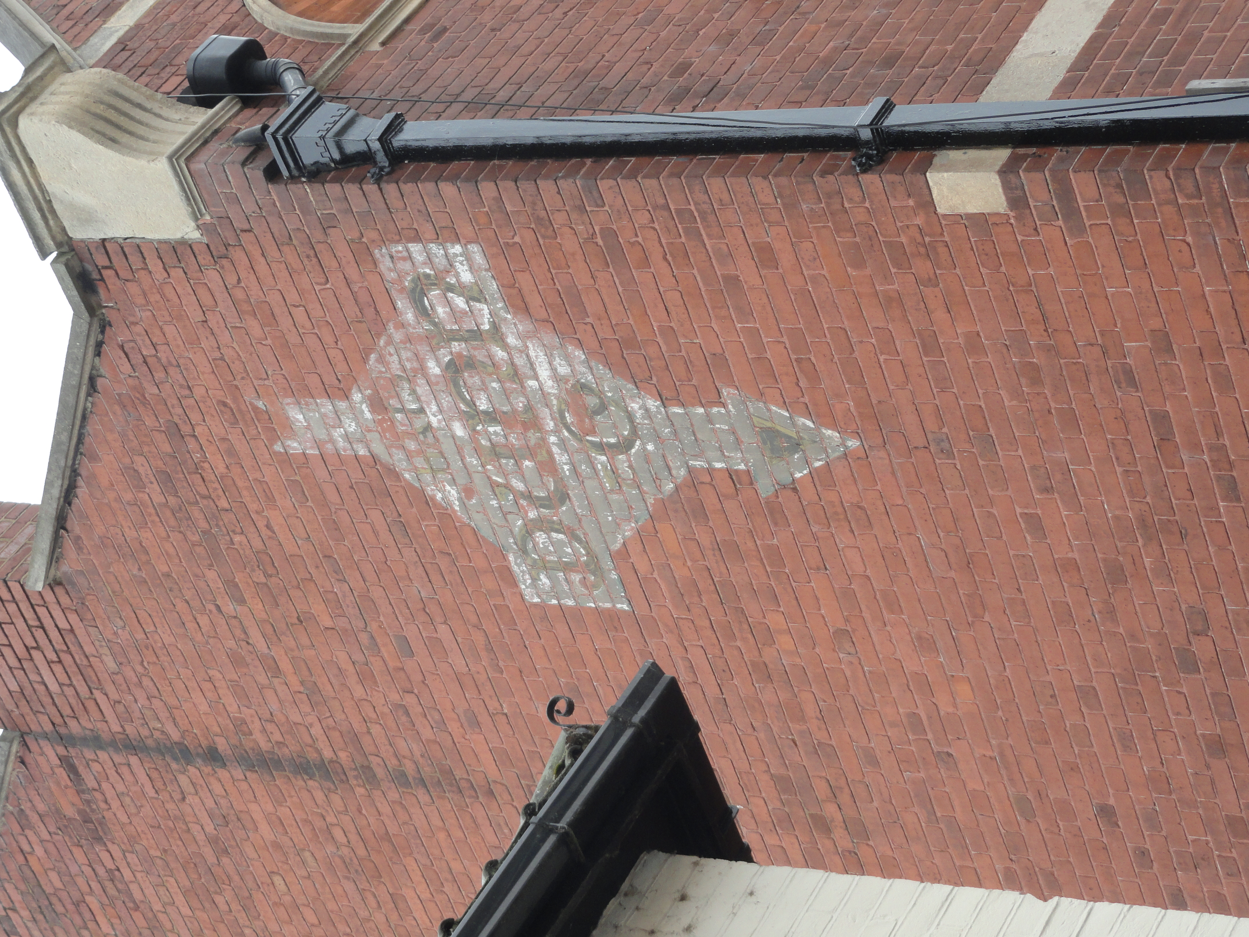 Dunn ghost sign on an old brick building